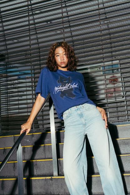 MIDNIGHT CREATURE TEE -Purple