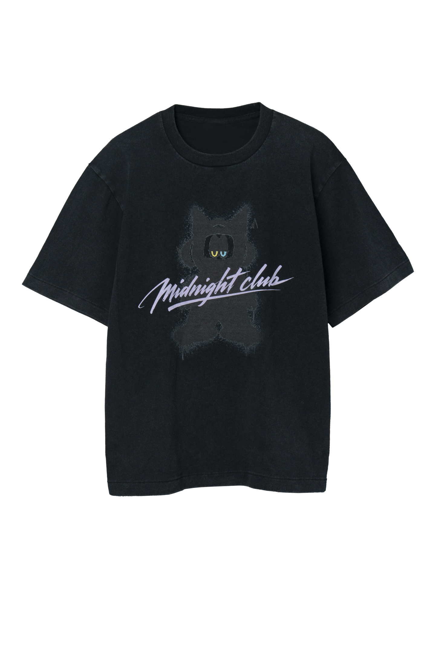 MIDNIGHT CREATURE TEE - Black