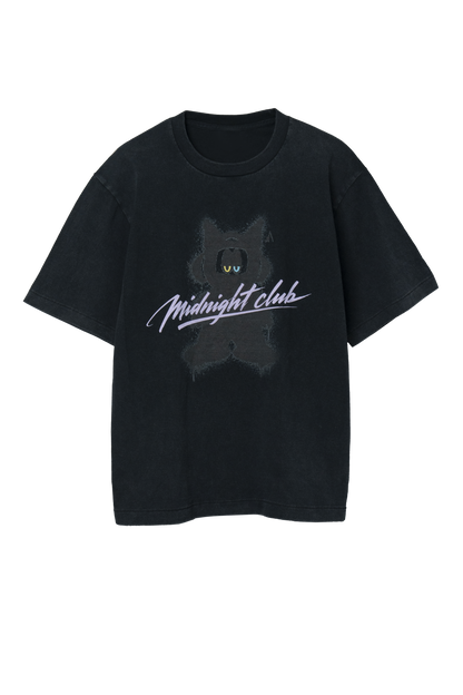 MIDNIGHT CREATURE TEE - Black
