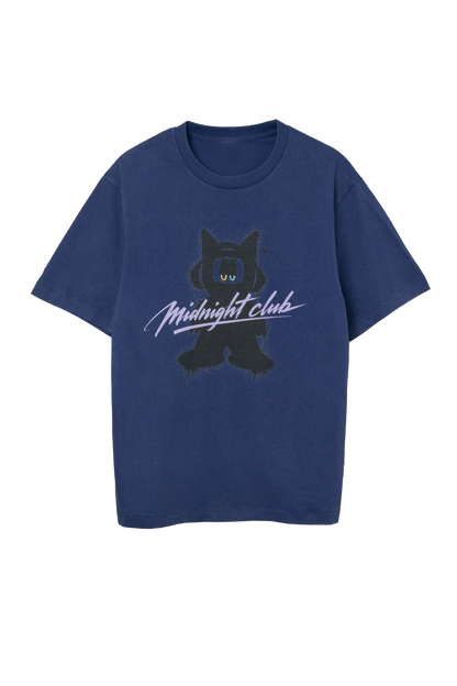 MIDNIGHT CREATURE TEE -Purple