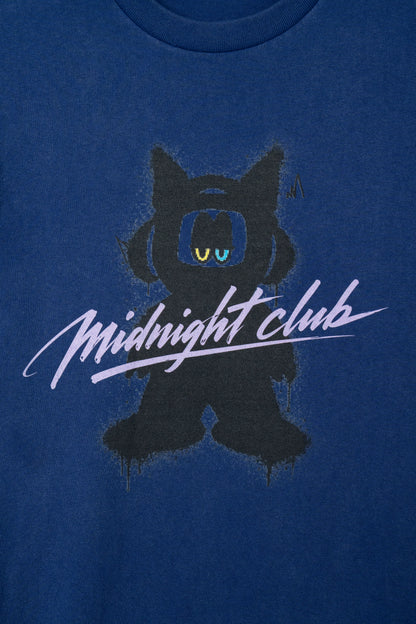 MIDNIGHT CREATURE TEE -Purple