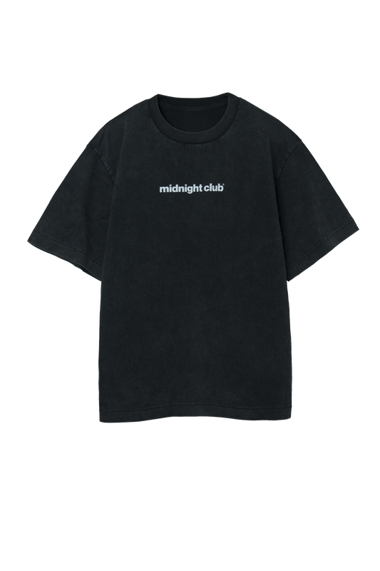 MIDNIGHT CLUB STANDARD TEE-Black